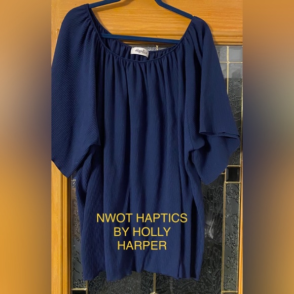 haptics by holly harper Tops - NWOT HOLLY HARPER HAPTICS BLOUSE SIZE 2X